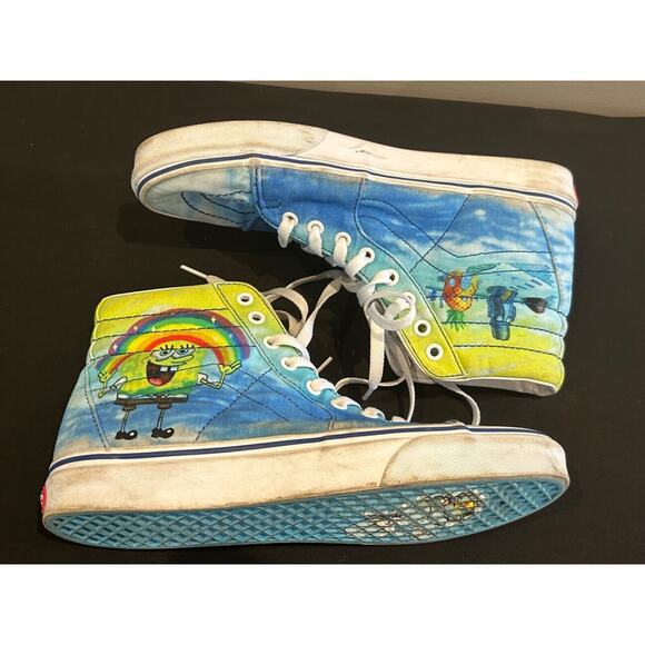 Vans Other - VANS SpongeBob SquarePants x Sk8-Hi 38 DX Imagination size 9